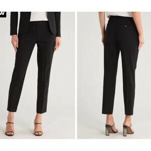 Theory Black Women's Tailored Ankle Pants